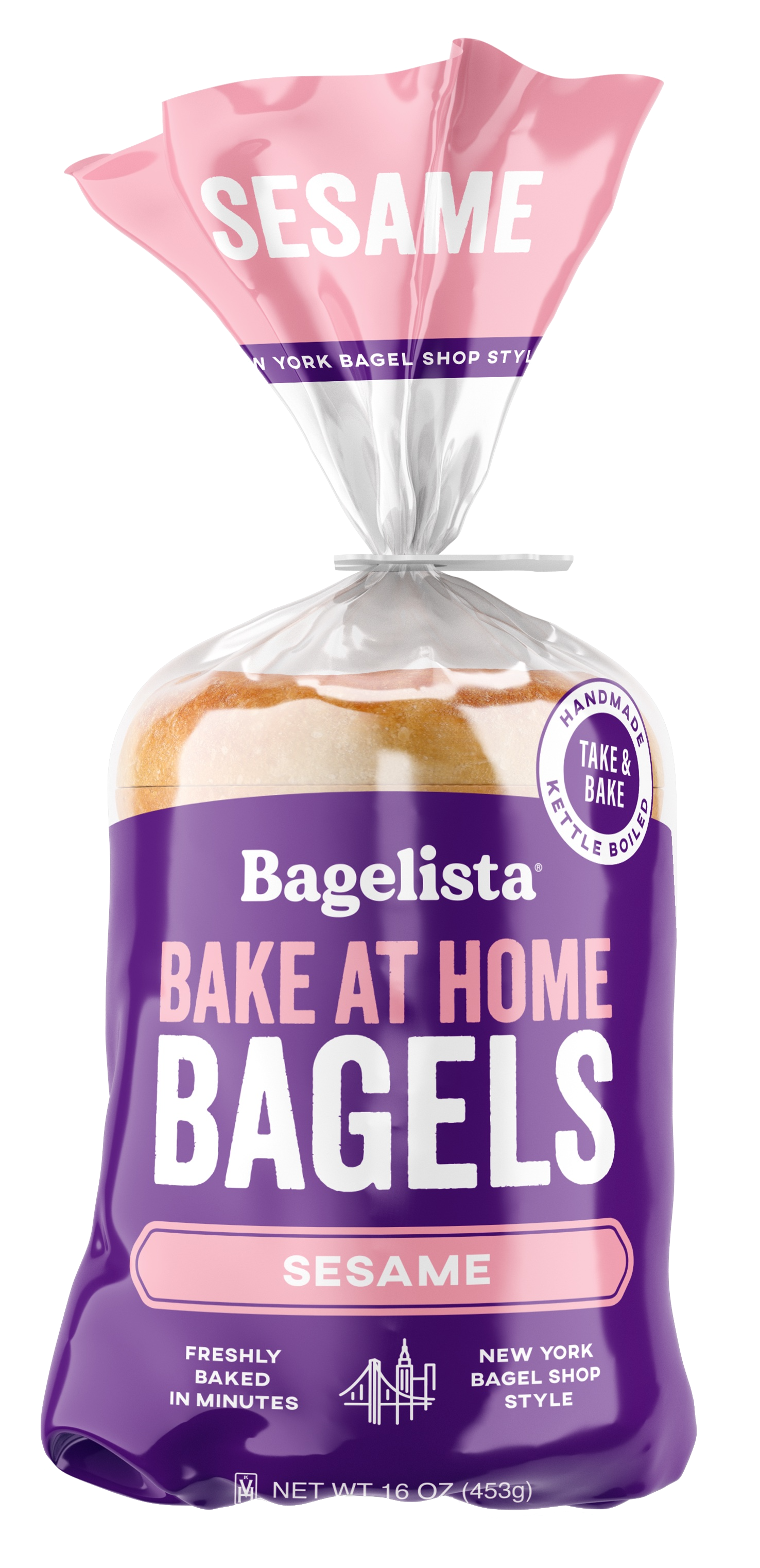 Bagelista Everything Bake at Home Bagels - 16 oz