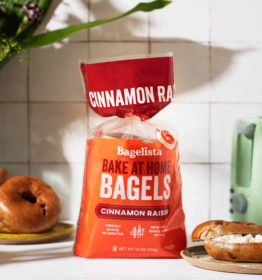 Cinnamon Raisin New York Bagels Take & Bake Bagelista